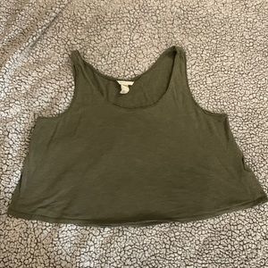 ❤️ Boxy Cropped Tank Top - H&M